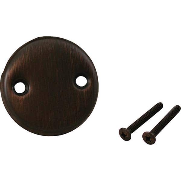 Jones Stephens - Shower Heads & Accessories Type: Overflow Plate Face Diameter: 3.1 (Inch) - Exact Tool & Supply