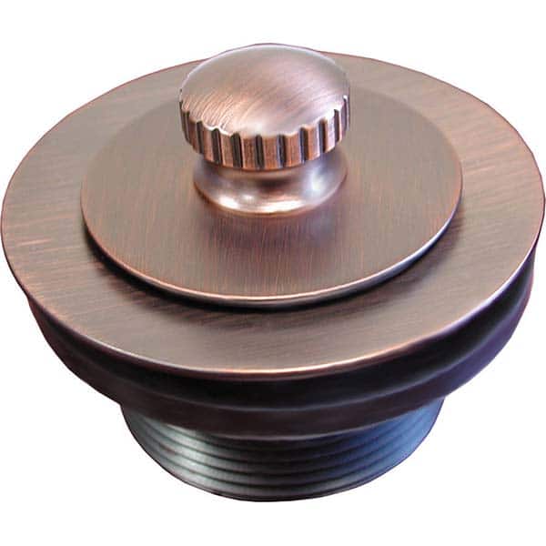 Jones Stephens - Shower Heads & Accessories Type: Bath Drain Finish/Coating: Bronze - Exact Tool & Supply