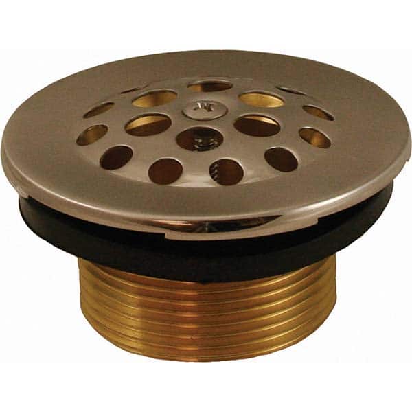 Jones Stephens - Shower Heads & Accessories Type: Bath Drain Finish/Coating: Nickel - Exact Tool & Supply