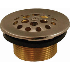 Jones Stephens - Shower Heads & Accessories Type: Bath Drain Finish/Coating: Nickel - Exact Tool & Supply