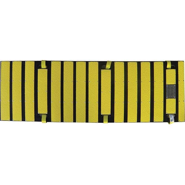AME International - Grating, Stair Treads & Step Bars Type: Dozer Track Safety Mat Surface Style: Serrated Surface - Exact Tool & Supply