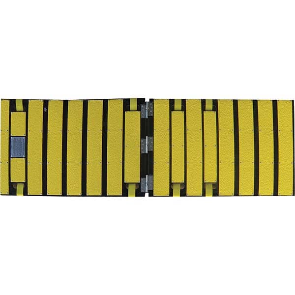 AME International - Grating, Stair Treads & Step Bars Type: Dozer Track Safety Mat Surface Style: Serrated Surface - Exact Tool & Supply