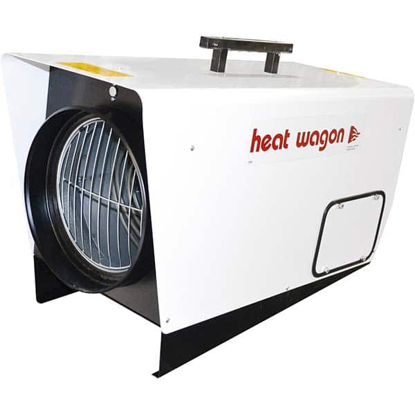 Heat Wagon - Electric Forced Air Heaters Type: Forced Air Blower Maximum BTU Rating: 65000 - Exact Tool & Supply
