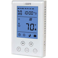 King Electric - Thermostats Type: Line Voltage Wall Thermostat Style: Line Voltage Wall Thermostat - Exact Tool & Supply