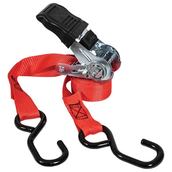 Buyers Products - Slings & Tiedowns (Load-Rated) Type: Ratchet Tie Down Load Capacity (Lb.): 300.000 - Exact Tool & Supply