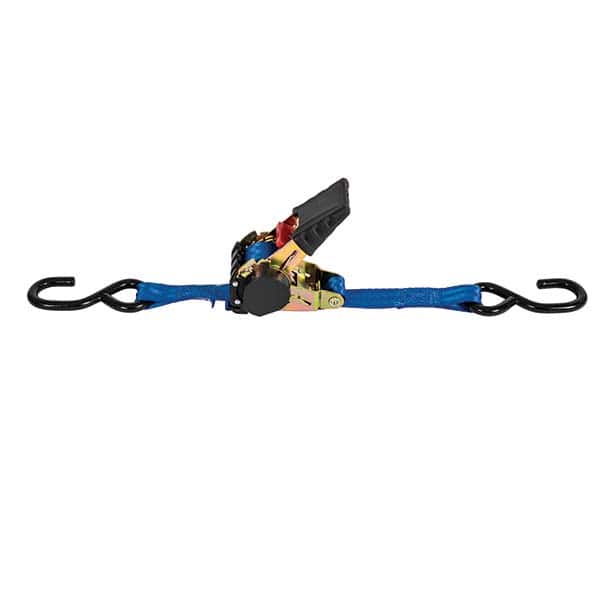 Buyers Products - Slings & Tiedowns (Load-Rated) Type: Ratchet Tie Down Material: Polyester; Steel; Rubber - Exact Tool & Supply