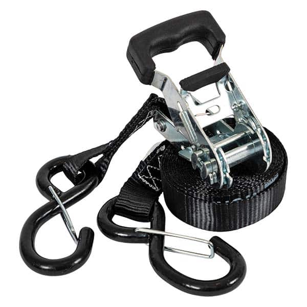 Buyers Products - Slings & Tiedowns (Load-Rated) Type: Ratchet Tie Down Material: Polyester; Steel; Rubber - Exact Tool & Supply