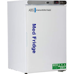 American BioTech Supply - Laboratory Refrigerators and Freezers Type: Pharmacy Refrigerator Volume Capacity: 2.5 Cu. Ft. - Exact Tool & Supply