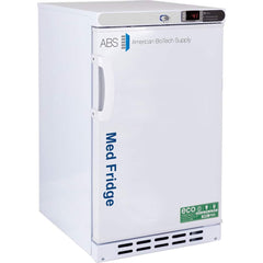 American BioTech Supply - Laboratory Refrigerators and Freezers Type: Pharmacy Refrigerator Volume Capacity: 2.5 Cu. Ft. - Exact Tool & Supply