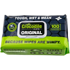 Crocodile Cloth - Wipes Type: General Purpose Style: Pre-Moistened; Flat Fold - Exact Tool & Supply