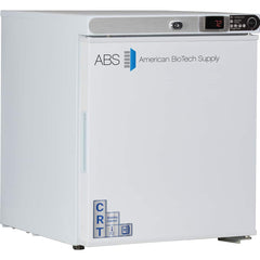 American BioTech Supply - Laboratory Refrigerators and Freezers Type: Controlled Room Temperature Cabinet Volume Capacity: 1 Cu. Ft. - Exact Tool & Supply