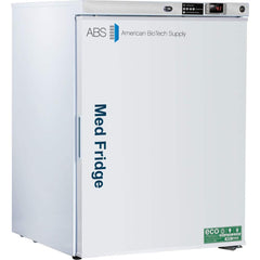 American BioTech Supply - Laboratory Refrigerators and Freezers Type: Pharmacy Refrigerator Volume Capacity: 5.2 Cu. Ft. - Exact Tool & Supply
