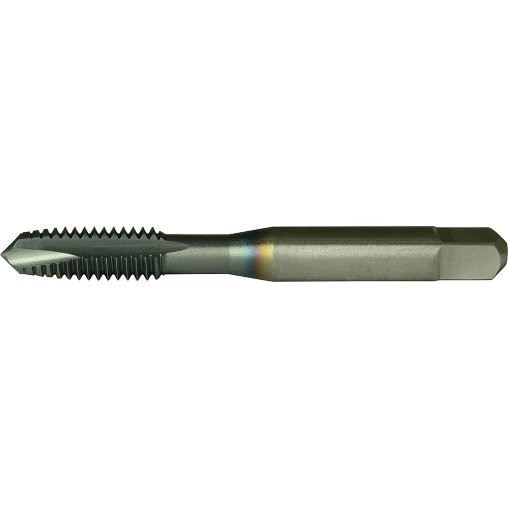 Greenfield Threading - 5/8-11 UNC Class 2B 3-Flute TiCN Finish High Speed Steel Spiral Point Tap - Exact Tool & Supply