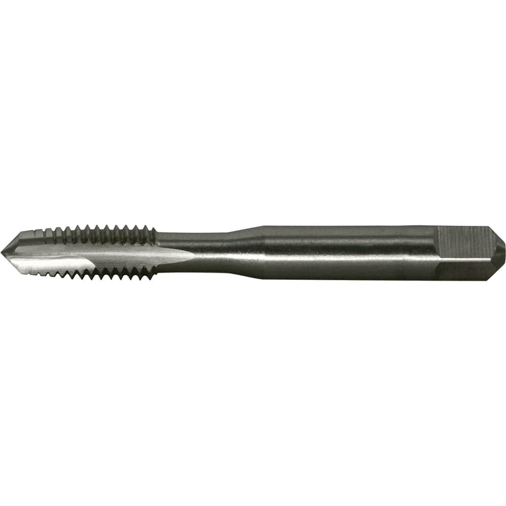 Greenfield Threading - #5-40 UNC Class 2B 2-Flute Bright Finish High Speed Steel Spiral Point Tap - Exact Tool & Supply