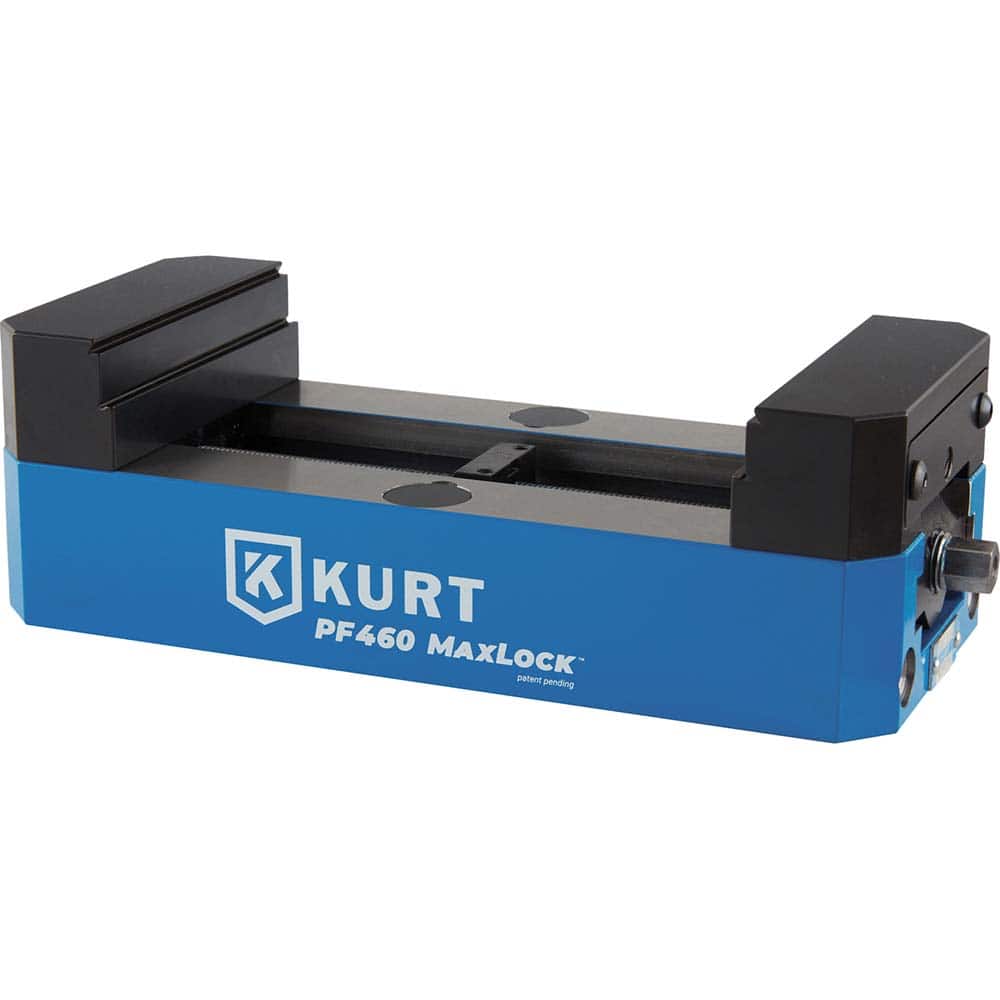 Kurt - Modular Vises & Components; System Compatibility: 5 Axis Workholding Systems ; Product Type: Dovetail Vise ; Jaw Width (Inch): 4 ; Jaw Width (Decimal Inch): 4 ; Jaw Height (Inch): 1-1/4 ; Jaw Height (Decimal Inch): 1.2500 - Exact Tool & Supply