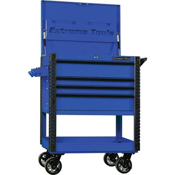 EXTREME TOOLS - Tool Storage Carts Type: Tool Cart Number of Drawers: 4 - Exact Tool & Supply