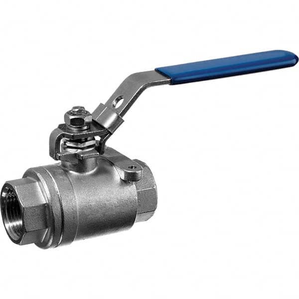 Manual Ball Valve: 1″ Pipe, Standard Port FNPT x FNPT