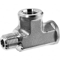 USA Sealing - 3/8" Galvanized Steel Pipe Run Tee - Exact Tool & Supply