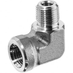 USA Sealing - 1/4" 316 Stainless Steel Pipe 90° Street Elbow - Exact Tool & Supply