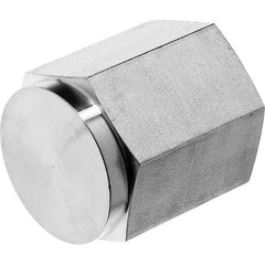 USA Sealing - 3/8" 316 Stainless Steel Pipe Hex Cap - Exact Tool & Supply