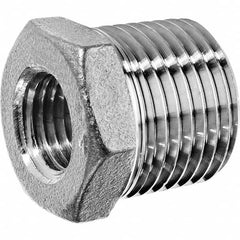 USA Sealing - 1-1/2 x 1" 316 Stainless Steel Pipe Hex Bushing - Exact Tool & Supply