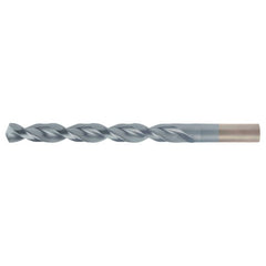 #1 RHS / RHC HSS 135 Degree Split Point Wide Land Parabolic Drill - TiCN - Exact Tool & Supply