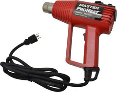 Master Appliance - 130 to 1,000°F Heat Setting, 16 CFM Air Flow, Heat Gun - 120 Volts, 11 Amps, 1,300 Watts, 6' Cord Length - Exact Tool & Supply