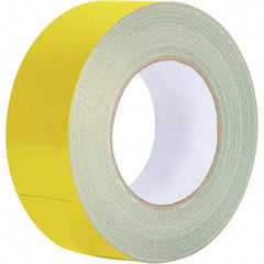 Value Collection - 60 Yd x 2" x 8.7 mil Yellow Polyethylene Cloth Duct Tape - Exact Tool & Supply