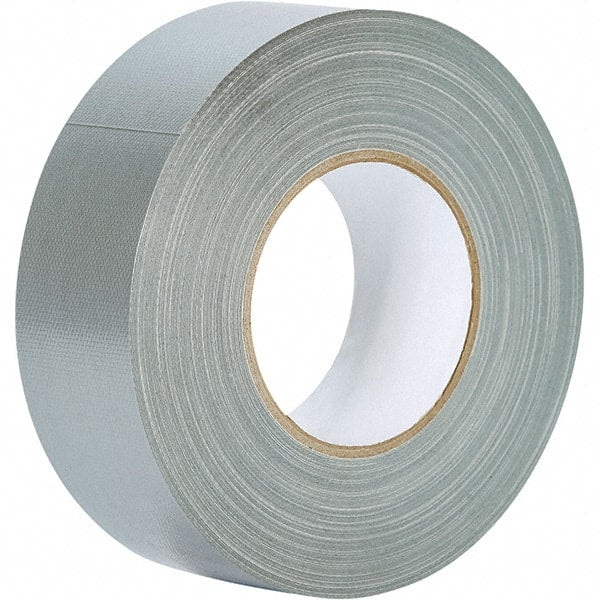 Value Collection - 60 Yd x 2" x 11.8 mil Silver Polyethylene Cloth Duct Tape - Exact Tool & Supply