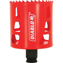 Freud - 2-1/2" Diam, 2-3/8" Cutting Depth, Hole Saw - Bi-Metal Saw, Toothed Edge - Exact Tool & Supply