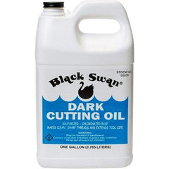 Black Swan - Pipe Cutting & Threading Oil Type: Dark Cutting Oil Container Type: Jug - Exact Tool & Supply