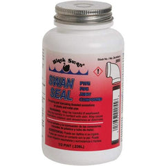 Black Swan - Threaded Pipe Sealants Container Type: Can Container Size: 1/2 Pt. - Exact Tool & Supply