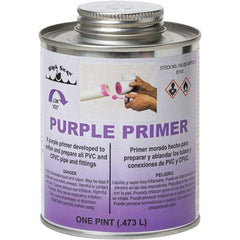 Black Swan - 1 Pt All Purpose Primer/Cleaner - Purple, Use with PVC & CPVC - Exact Tool & Supply