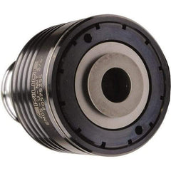 Emuge - 0.8661" Tap Shank Diam, 0.7087" Tap Square Size, #5 Tapping Adapter - 2.9528" Projection, 3.8583" Tap Depth, 5.4331" OAL, 2.3622" Shank OD, Through Coolant, Series EM05-U - Exact Tool & Supply