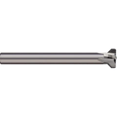 Micro 100 - Thread Relief Cutters; Material: Brazed Solid Carbide ; Cutting Diameter (Inch): 1 ; Shank Diameter (Inch): 1/2 ; Flat Width (Decimal Inch): 0.1250 ; Overall Length (Inch): 3-1/4 - Exact Tool & Supply