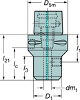 C6A3912025085 ADAPTER - Exact Tool & Supply
