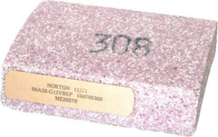 Norton - 5" Wide x 6" High x 1-1/2" Thick Grinding Segment - Ceramic, 30 Grit, Hardness G, Blue Print No. ME20579 - Exact Tool & Supply