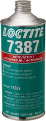 Loctite - 32 Fl Oz, Amber Adhesive Activator - Exact Tool & Supply