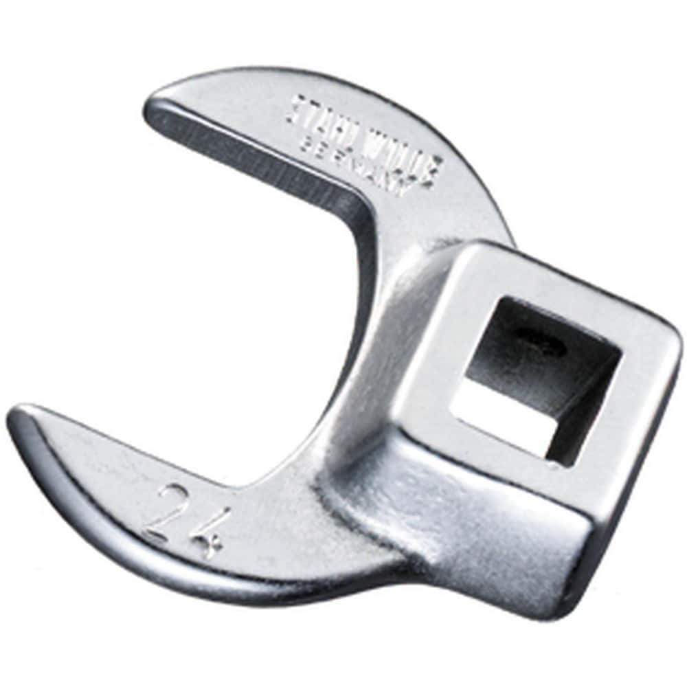 Crowfoot Wrenches; Style: Open End; System of Measurement: Inch; Drive Size (Inch): 0.50 in; Size (mm): 16 mm; Material: Alloy Steel; Finish/Coating: Chrome-Plated; Overall Length: 2.96; Tether Style: Not Tether Capable; Overall Length (Inch): 2.96; Minim