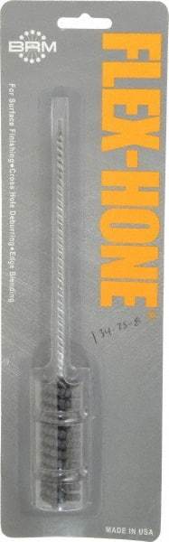Brush Research Mfg. - 0.787" Bore Diam, 120 Grit, Silicon Carbide Flexible Hone - Fine, 8" OAL - Exact Tool & Supply