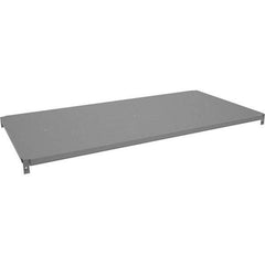 Tennsco - 48" Wide, 3/4 High, Open Shelving Accessory/Component - Steel, 24" Deep, Use with Capstone Shelving - Exact Tool & Supply