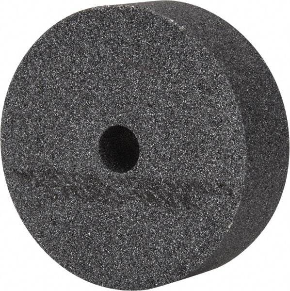 Norton - 80 Grit Silicon Carbide Type 1 Internal Grinding Wheel - 3" Diam x 1/2" Hole x 1" Thick, 10,825 Max RPM, Type 1 Medium Grade, M Hardness, Vitrified Bond, No Recess - Exact Tool & Supply