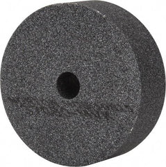 Norton - 80 Grit Silicon Carbide Type 1 Internal Grinding Wheel - 3" Diam x 1/2" Hole x 1" Thick, 10,825 Max RPM, Type 1 Medium Grade, M Hardness, Vitrified Bond, No Recess - Exact Tool & Supply