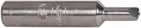 Norton - 0.032" Max Concave Radius Single Point Diamond Dresser - 2" Long x 3/8" Shank Diam - Exact Tool & Supply