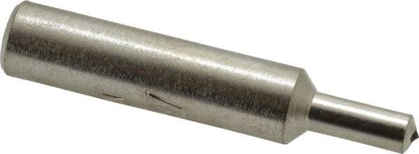 Norton - 1/8" Max Concave Radius Single Point Diamond Dresser - 2" Long x 3/8" Shank Diam - Exact Tool & Supply