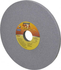 Norton - 8" Diam x 1-1/4" Hole x 3/8" Thick, K Hardness, 60 Grit Surface Grinding Wheel - Aluminum Oxide, Type 1, Medium Grade, 3,600 Max RPM, Vitrified Bond, No Recess - Exact Tool & Supply