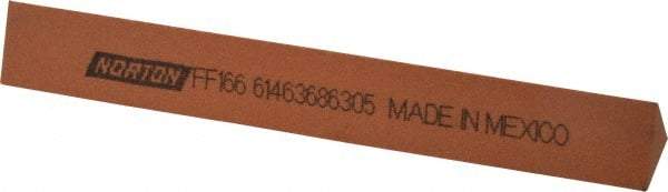 Norton - 10" Long x 1-1/4" Wide x 3/4" Thick, Diam ond Sharpening Stone - Rectangle, Coarse Grade - Exact Tool & Supply