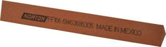 Norton - 10" Long x 1-1/4" Wide x 3/4" Thick, Diam ond Sharpening Stone - Rectangle, Coarse Grade - Exact Tool & Supply