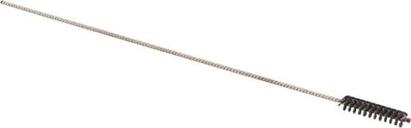 Brush Research Mfg. - 0.197" Bore Diam, 120 Grit, Silicon Carbide Flexible Hone - Fine, 8" OAL - Exact Tool & Supply