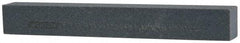 Norton - 4" Long x 1/2" Wide x 1/2" Thick, Silicon Carbide Sharpening Stone - Square, Fine Grade - Exact Tool & Supply